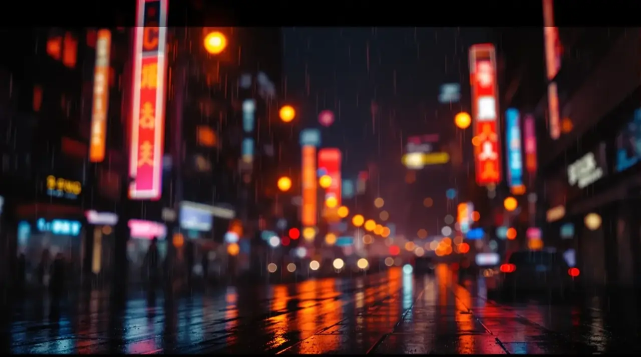 夜色倾心都市夜景氛围海报 夜色倾心都市夜景氛围海报