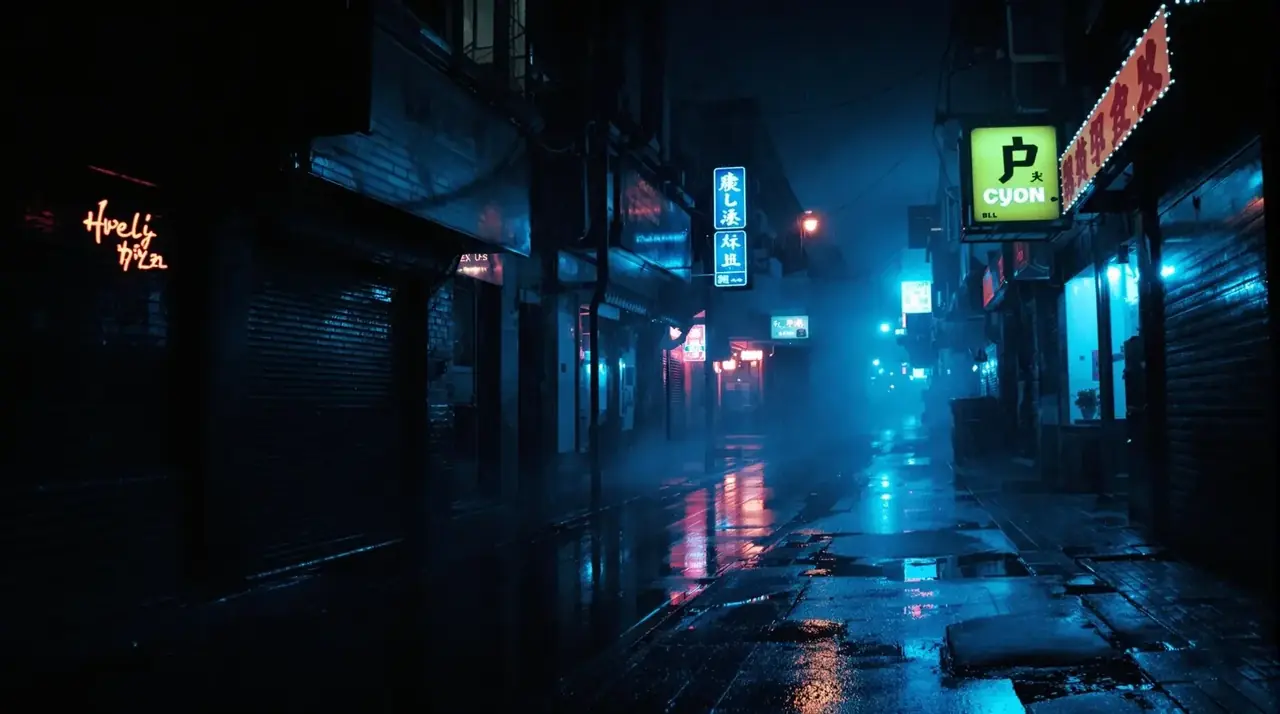 闪婚后，霸总他沦陷了都市夜景氛围海报